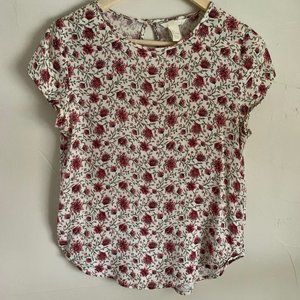 H&M Floral Blouse - Size 4